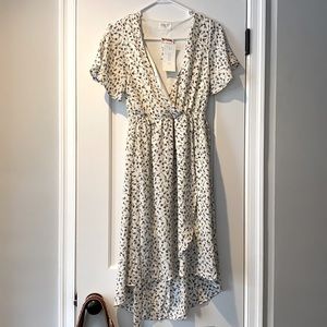 White Floral Sienna Sky dress from TJ Maxx. Size small
